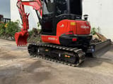 2020 Kubota KX165-5 mini excavator, rear three-quarter view