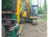 2023 JCB 150XL SV crawler excavator with forestry attachment