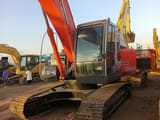 Hitachi ZX240 crawler excavator, side view