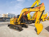 2024 Caterpillar 307E2 mini excavator, side profile view