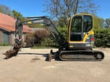 2006 Volvo ECR58 crawler excavator, side profile view