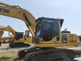 2023 Komatsu PC200 crawler excavator, side view