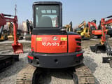 2024 Kubota KX163 mini excavator, rear view