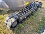 2023 Volvo ECR35D mini excavator rubber track detail