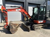 2022 Kubota U50-5 mini excavator, side view