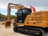 2024 Caterpillar 320 Raupenbagger, Seitenansicht