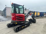 2024 Rhinoceros XN35 PRO mini excavator, front three-quarter view