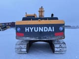 2011 Hyundai R210LC-9 crawler excavator rear view