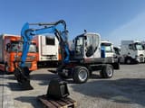 2013 Wacker Neuson 9503-2 wheel excavator, side profile view