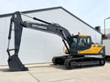 2025 Hyundai R215 SMART PLUS crawler excavator side view