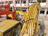 2018 Caterpillar 325CL crawler excavator, high-angle boom view