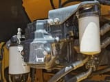 2022 Komatsu PC200 crawler excavator engine compartment detail
