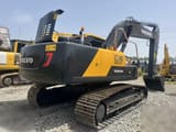 2021 Volvo EC240 crawler excavator, rear three-quarter view