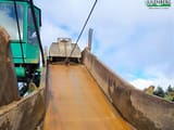1985 Stichweh KS400 excavator, close-up of conveyor and bucket
