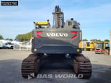 2018 Volvo ECR355E L crawler excavator, rear view