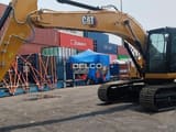 2026 Caterpillar 324 crawler excavator, side profile view