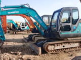 2024 Sunward SWE80E mini excavator, side view