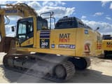 2023 Komatsu PC360LCI-11E0 crawler excavator, side view
