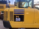 2019 Komatsu PC58-8 crawler excavator side view