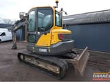 2015 Volvo ECR88D mini excavator, side view