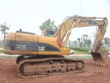 2022 Caterpillar 325C crawler excavator, side profile view