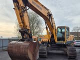 2015 Hyundai R330LC-9A crawler excavator, front three-quarter view