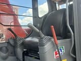 2019 Hitachi ZX120 crawler excavator interior cab view