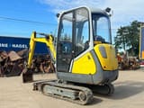 2013 Wacker Neuson ET18 mini excavator, rear three-quarter view