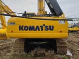 Komatsu PC350 crawler excavator, rear view