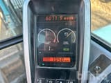 2015 Bobcat E62 mini excavator digital instrument cluster view