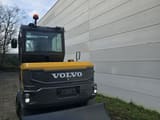 2020 Volvo EW60E wheel excavator rear view