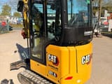 2022 Caterpillar 301.6 mini excavator, rear three-quarter view