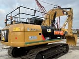Caterpillar 320D2L Raupenbagger, 2018, Heck-Dreiviertelansicht