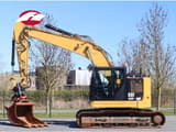 2018 Caterpillar 325F LCR crawler excavator side view