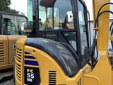 2020 Komatsu PC55MR-2 mini excavator rear cab view