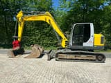 2015 Wacker Neuson 14504 crawler excavator, side profile view