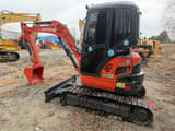 2023 Kubota U35 mini excavator, side view