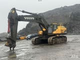 2012 Volvo EC700CL crawler excavator, side profile view
