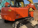 Hitachi Zaxis 60 mini excavator rear view