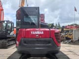 2024 Yanmar 85VIO crawler excavator rear view