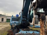 2000 Terex 340 material handler, close-up view of the upper structure and boom