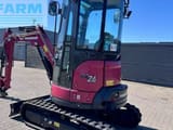 2023 Yanmar ViO26-6 mini excavator, front three-quarter view