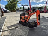 2023 Kubota U10-5 mini excavator, front three-quarter view