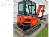 2018 Kubota KX027-4 mini excavator, rear three-quarter view