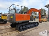 2015 Hitachi ZX210LC-5B crawler excavator rear three-quarter view