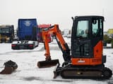 2022 Hitachi Zaxis 26U mini excavator, side view