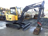 2002 Volvo EC35 mini excavator, side view