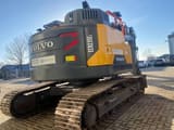 2019 Volvo ECR235EL crawler excavator rear view