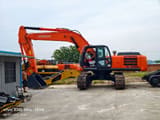2025 Hitachi Zaxis 350H crawler excavator, side profile view