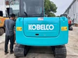 2023 Kobelco SK60 crawler excavator rear view